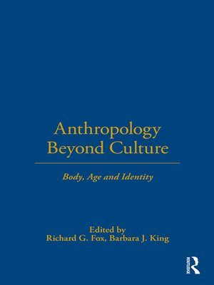 cover image of Anthropology Beyond Culture